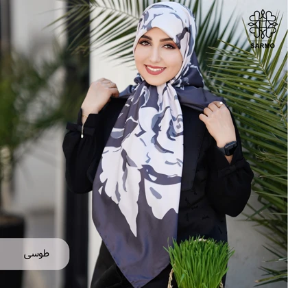 روسری ابریشم کجراه رزالیا
