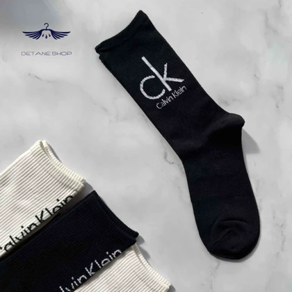 جوراب ساق‌دار طرح CK