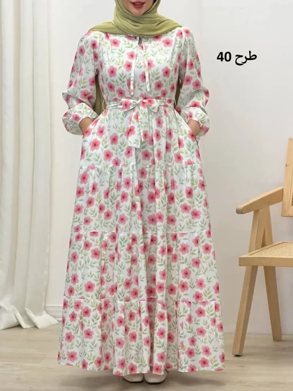 3982- پیراهن بلند نوردخت