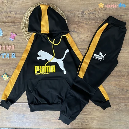 هودی شلوار اسپرت پسرانه puma- 8 تا 14 سال