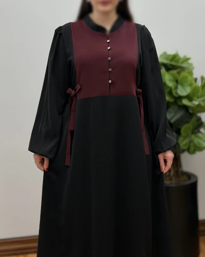 پیراهن مانتویی الیزه مدل ترلان