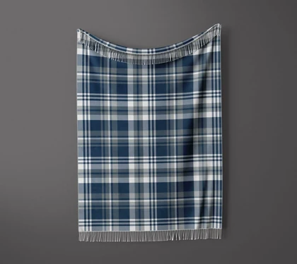 شال مبل ریش دار sofa shawl 156