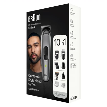 ماشین اصلاح 10 کاره براون Braun مدل MGK7420 سری 7