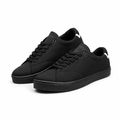 کفش کتانی مردانه مدل ونس چرمی مشکی Vans