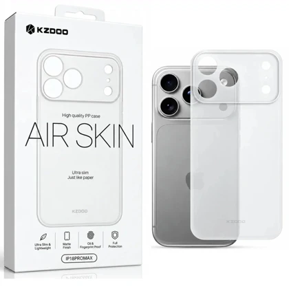 قاب آیفون 18 پرو مکس کی زد دوKZDOO مدل Air Skin فوق باریک