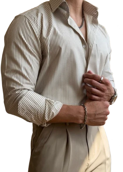 پیراهن راه راه کد 562