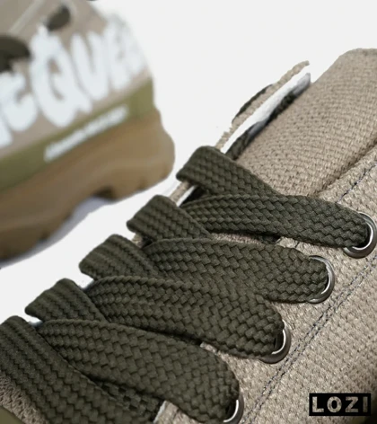 کفش کتانی نیم ساق سبز Alexander McQueen