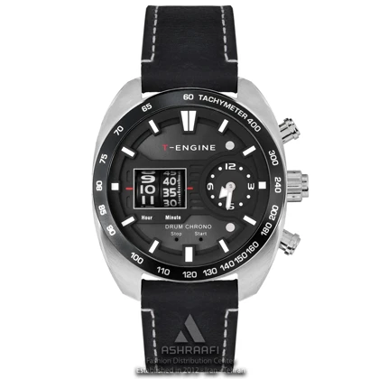ساعت مردانه تی انجین T-Engine Drum Chrono 3945-KKS