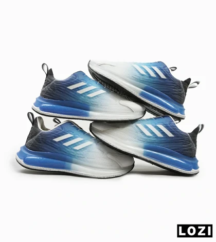 کفش کتانی مردانه آبی سفید ADIDAS Solar disk V2