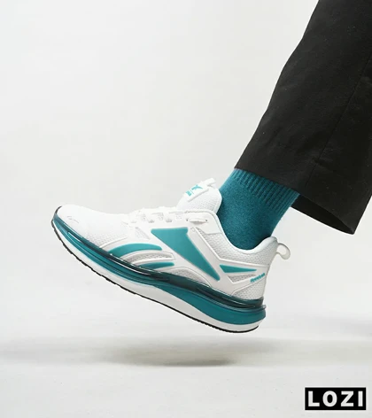 کفش کتانی ورزشی ریباک سفید سبزدریایی Reebok Fusium Run