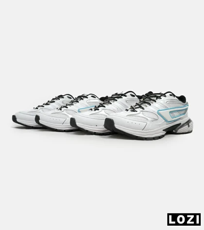 کفش کتانی مردانه سفید آبی DIESEL S-SERENDIPITY SPORT