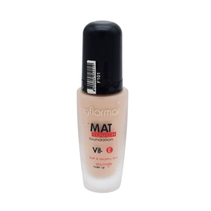 کرم پودر مات فلورمار Flormar مدل Perfect Coverage Mat Touch Foundation شماره 101 20273