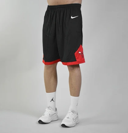 ست رکابی و شلوارک بسکتبالی مردانه شیکاگو بولز مدل Dri Fit-9996 مشکی