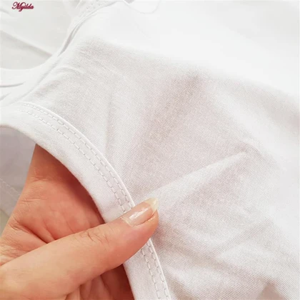 زیرپوش رکابی یقه گرد مردانه آیدا جید مدل نخ پنبه کد 5330 -3 بسته 3 عددی