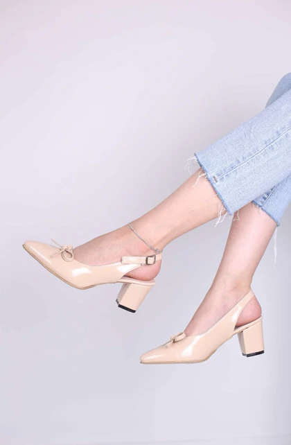 کفش مجلسی پاشنه‌دار زنانه رها 1209