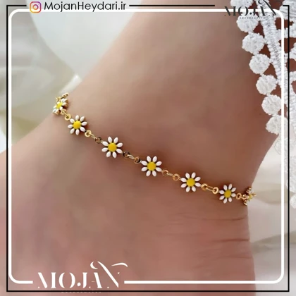 سرویس کامل گل بابونه استیل کد20004