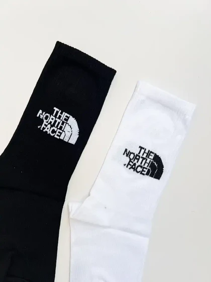 جوراب ساق بلند طرح The north face یونیسکس