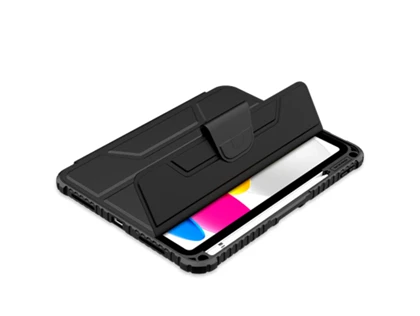 کاور کلاسوری بامپردار آیپد 10 و 10.9نیلکین Nillkin Apple iPad 10/10.9 2022 Bumper Leather Case Pro