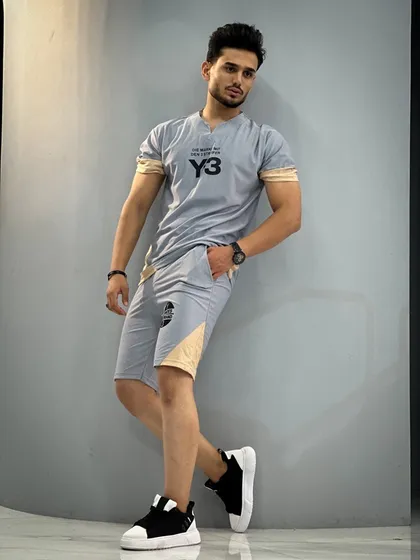 ست تیشرت و شلوارک Y3