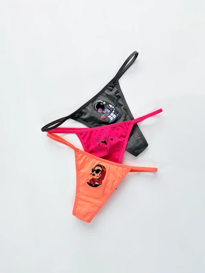 شورت بکلس بندی نخ پنبه طرحدار فیتن Fitan