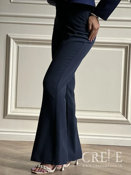 شلوار بوت کات کرپ پشت کش