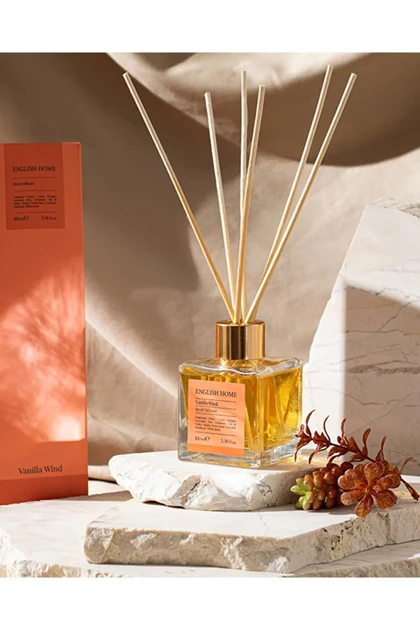 خوشبوکننده اتاق چوب‌دار English Home مدل Vanilla Wind