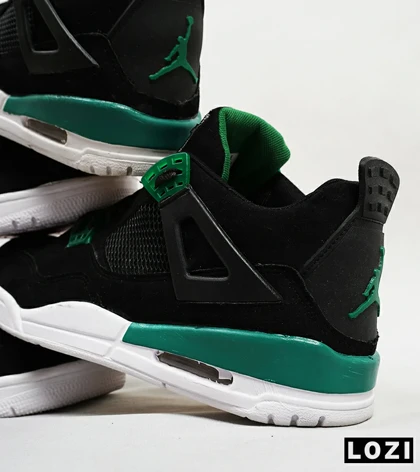 کتانی مردانه مشکی Nike air jordan 4