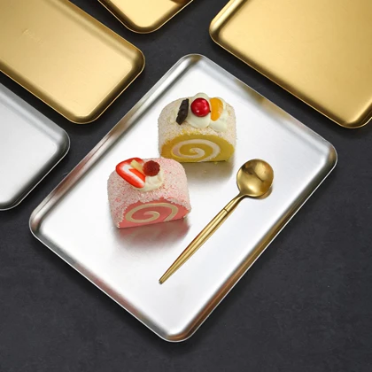 سینی استیل مستطیل