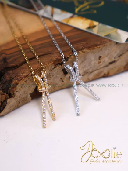 گردنبند زنانه طرح طلا مدل آرسا کد N3125