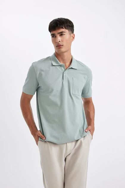 تیشرت یقه پولو مردانه اورجینال دیفکتو defacto