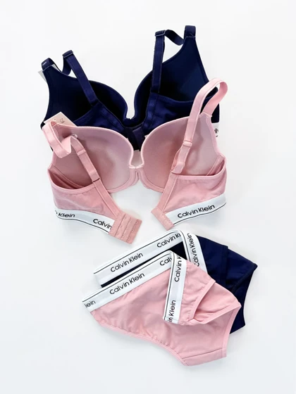 ست شورت اسلیپ و سوتین فنر دار کلوین کلاین Calvin Klein