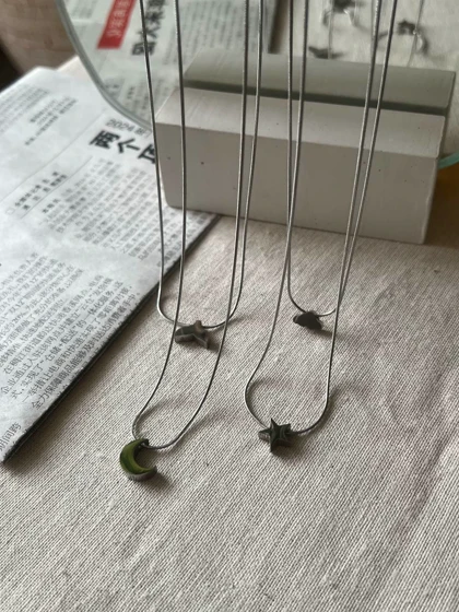 گردنبند استیل مینیمال