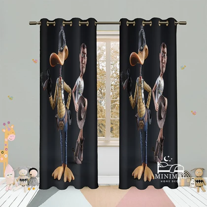 پرده کودک طرح کارتونی مدل W5102