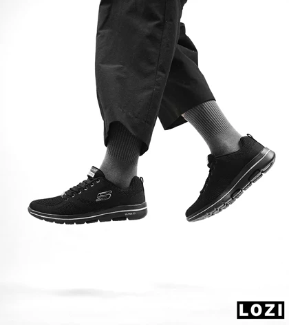 کفش کتانی طبی ورزشی مشکی SKECHERS ULTRA GO