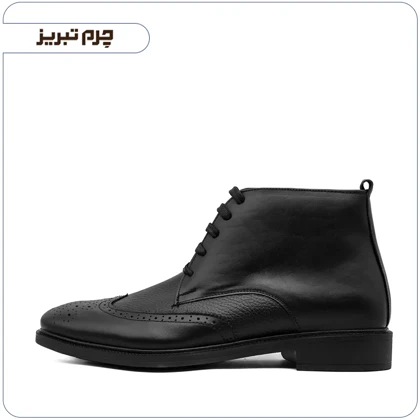 نیم بوت چرم طبیعی مردانه مدل اوپال