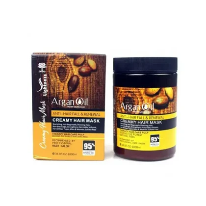 ماسک مو لایتنس مدل Argan oil حجم 1 لیتری