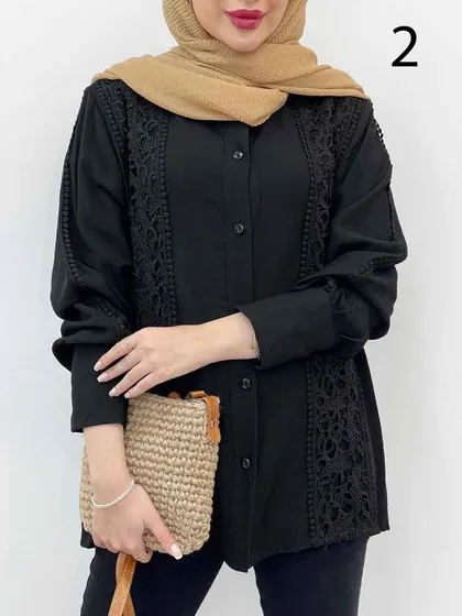 شومیز ترکیبی دانتل