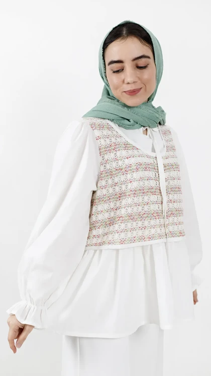 شومیز قلاب بافی