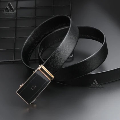 کمربند مردانه مون بلان Montblanc Leather Ratchet Belt BL155