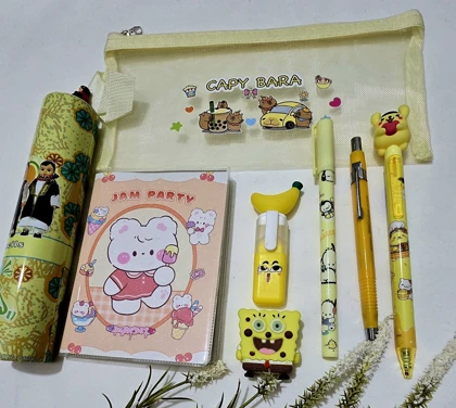 ست لوازم التحریر پک لوازم تحریر پسرانه دخترانه