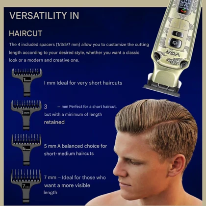 ماشین اصلاح شارژی وی جی آر VGR مدل V-901 بدنه فلزی