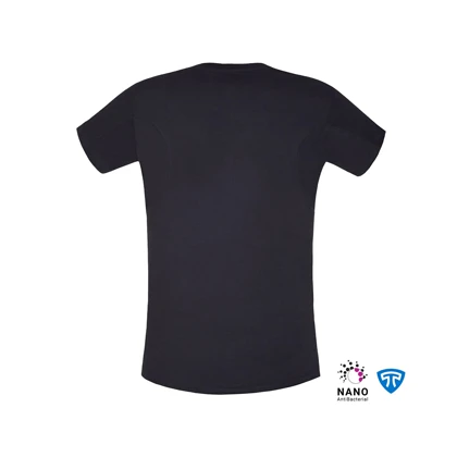 زیرپوش نانو آنتی باکتریال ضد تعریق یقه هفت باز مردانه مشکی