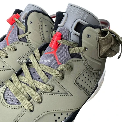 کتانی نایک ایر جردن 6 رترو تراویس اسکات کیفیت اورجینال Nike Air Jordan 6 Retro Travis Scott