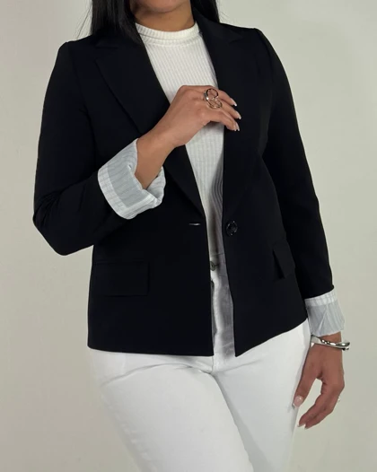 کت جیب پاکتی تک دکمه  کد 100170