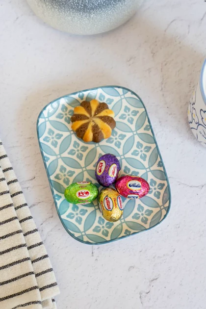 خرماخوری مستطیل دنی هوم طرح دار / BA46