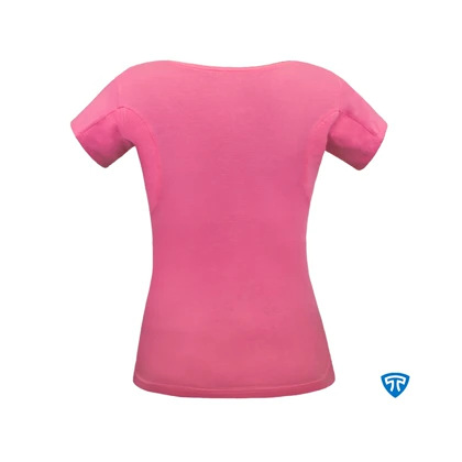تیشرت ضد تعریق مودال زنانه صورتی