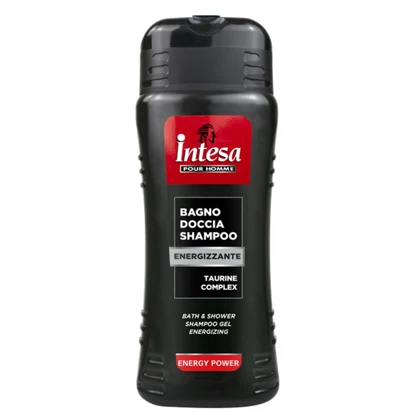 شامپو بدن و سر اینتسا مدل انرژی پاور 500 میل intesa Pour Homme energy power