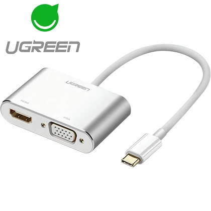 مبدل تایپ‌سی به HDMI و وی‌جی‌ای یوگرین MM123 30843