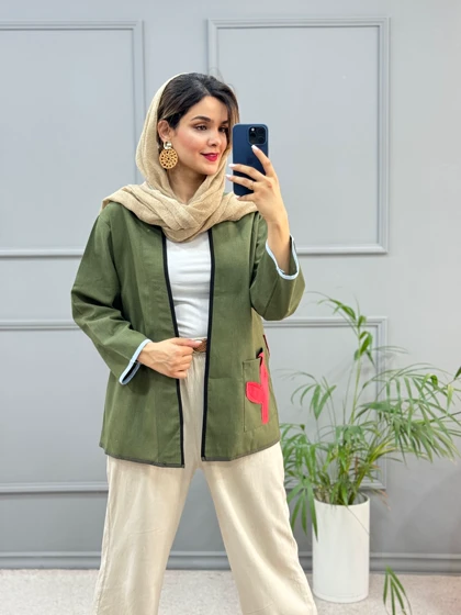 مانتو کتی تکه دوزی نهال