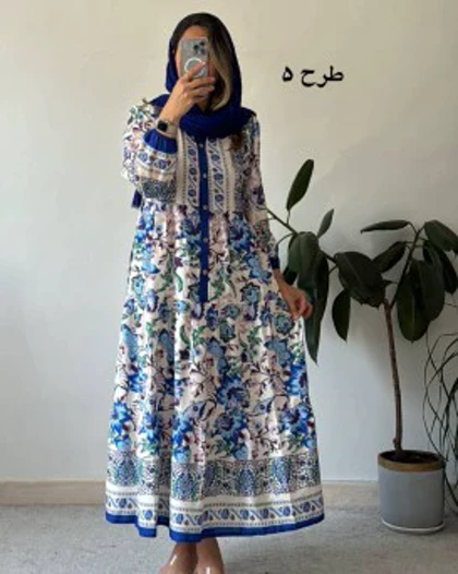 پیراهن ساحلی مزونی فرح